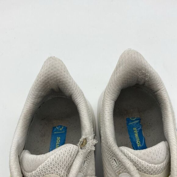 Mens Size 11D Hoka One One Solimar 1123074 BDBDB White Running Shoes Sneakers - Picture 9 of 10